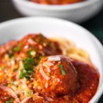 Instant Pot Spaghetti met gehaktballen